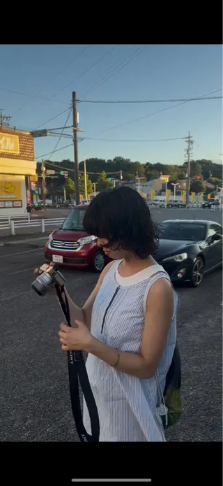 ミディアム Hair&beauty the B  岡崎店所属・磯貝七海/カラー /ブリーチ/縮毛矯正のヘアスタイル