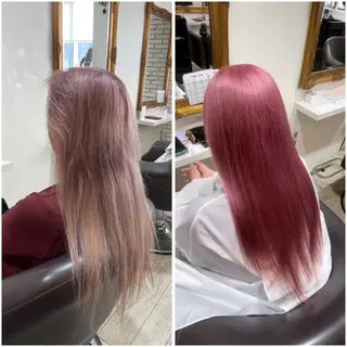 ロング カラー メンズ 暖色/艶髪/ 透明感カラー/なおとのヘアスタイル