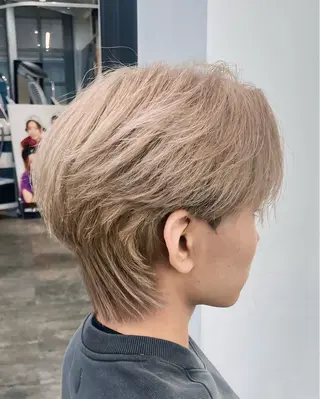 ショート カラー メンズ SU ZUのヘアスタイル