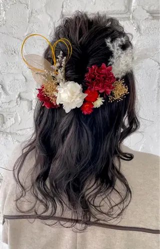 ヘアアレンジ 【髪質改善】 夏目結以のヘアスタイル