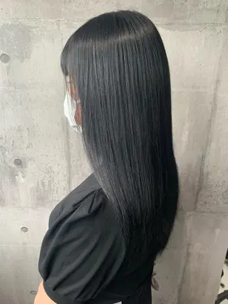 ロング mimiiy梅田 中崎町ハイトーンのヘアスタイル