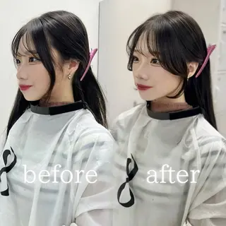 HACHI美容室 韓国ヘア　AKARIのヘアスタイル