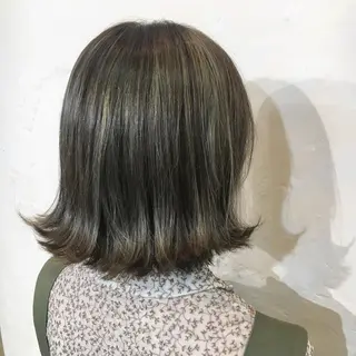 ミディアム カラー パーマ ヘアアレンジ メンズ キッズ ネイル マツエク・マツパ 角床直哉 カラーカットNO 1のヘアスタイル