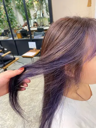 ロング カラー Belle銀座五丁目所属・suzu🌼 /銀座のヘアスタイル