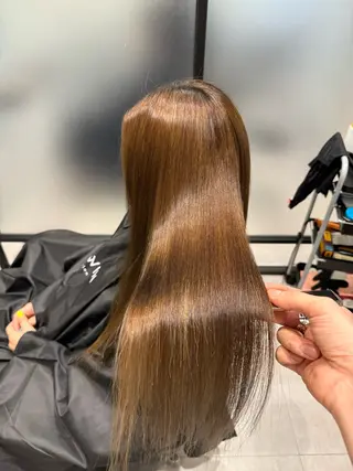 ロング 野口聖矢/縮毛矯正 髪質改善/ViVIEのヘアスタイル