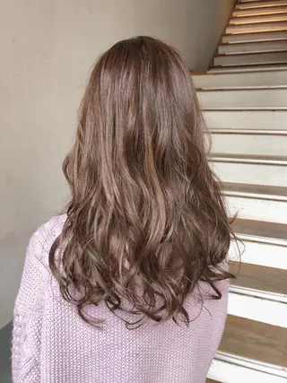 セミロング hair make belle所属・國生 香織のヘアスタイル