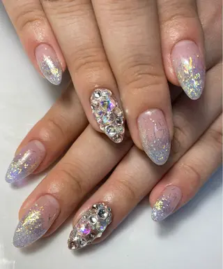 セミロング ネイル lune nail_2017のその他イメージ