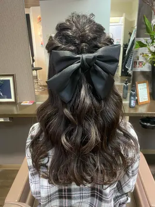 ロング ヘアアレンジ pep所属・pep natsumiのヘアスタイル