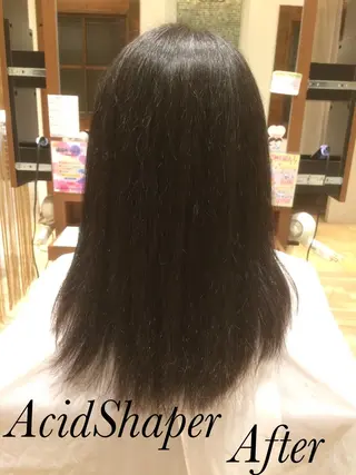 ミディアム パーマ 高橋 瑞季のヘアスタイル