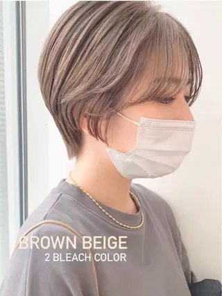 ショート カラー ちえみ/ ボブ・ショート募集中のヘアスタイル