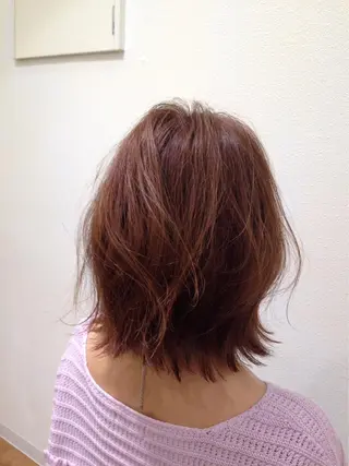 ショート カラー ボブ/ミニボブ/ 立河今日子のヘアスタイル