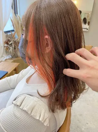 カラー 🌸花屋併設🌸石垣 友基のヘアスタイル