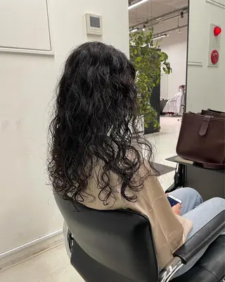 ロング パーマ キッズ オトナヘア🌸 harukaのヘアスタイル