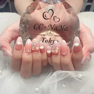 ネイル 💎CC・NaNa 韓国風ネイル🌙Cのネイルデザイン