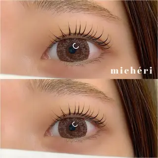 マツエク・マツパ michéri ミシェリのマツエク・マツパデザイン