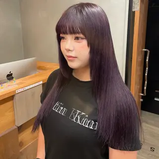 ロング カラー 暖色カラー/髪質改善 伏見/RIONAのヘアスタイル