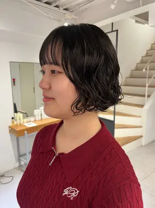 パーマ ノノカ /京都美容室のヘアスタイル