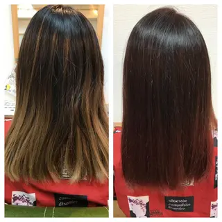 カラー Clochette所属・江原 通仁のヘアスタイル