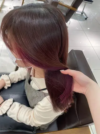 ミディアム カラー ･˚✧すずね˚✧* lucia(ルチア)のマツエク・マツパデザイン