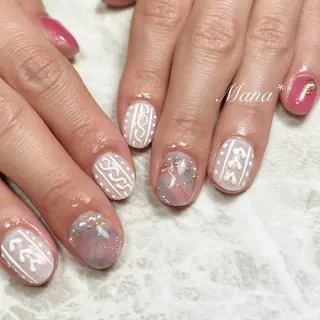 ショート 塚田 由香里のネイルデザイン