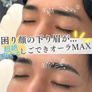 メンズ アイブロウ メンズ眉毛専門⚡️ sena🧸の眉毛・アイブロウイメージ