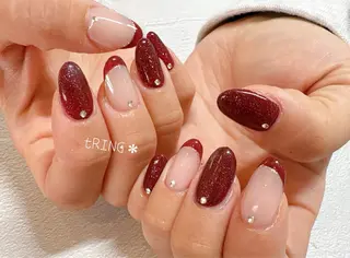 ネイル tRING* しいの木台のネイルデザイン