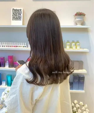 ロング ParveMix 宮﨑 梨里のヘアスタイル