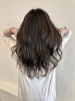 セミロング カラー Hair make VERDA所属・宮下 耕平のヘアスタイル