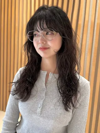 ロング 🩵縮毛矯正・ボブ 岩原朋也🩵のヘアスタイル