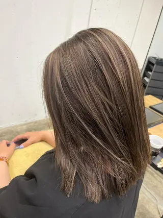 ミディアム わたる /カットモデル募集のヘアスタイル