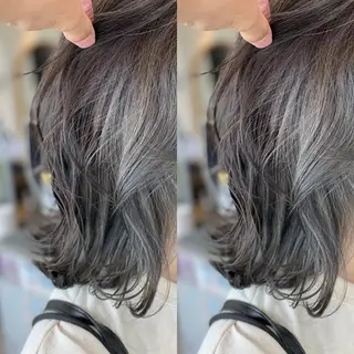 ミディアム カラー Snaly カラー特化ページのヘアスタイル