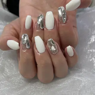 ネイル Ray. ちゅるん系ニュアンスのネイルデザイン