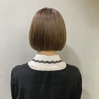 ショート ボブ/パーマ ミヒラケイタのヘアスタイル