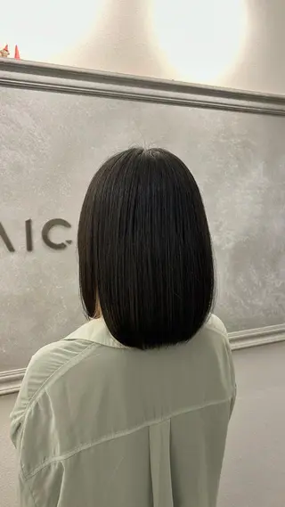 ミディアム 透明感カラー/似合 わせカット🤍ヒナタのヘアスタイル