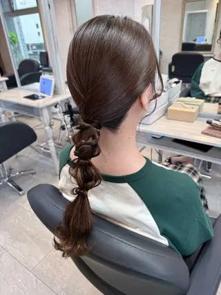 ヘアアレンジ 女性に人気♪ はやしほのかのヘアスタイル