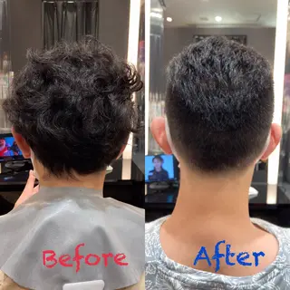 ショート メンズ Annon プライベートサロンのヘアスタイル