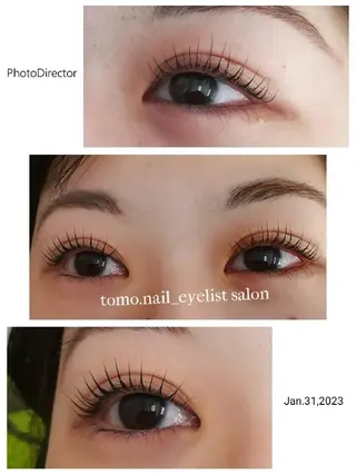 マツエク・マツパ tomonail eyelistのマツエク・マツパデザイン
