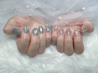 ネイル 【Eclat ｴｸﾗ】nail＆beauty所属・Eclat〔ｴｸﾗ〕 MOEKA𝜗𝜚*のネイルデザイン