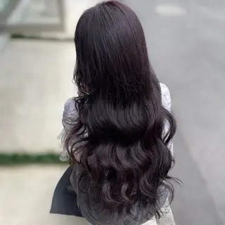 ロング カラー kana ブリーチなしカラー✨のヘアスタイル
