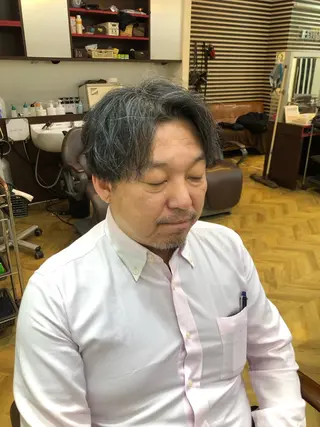 パーマ メンズ メンズカット・パーマ /野本翔馬のヘアスタイル