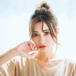 セミロング カラー ヘアアレンジ 小嶋 秀明/ 本物の髪質改善⭐️のヘアスタイル