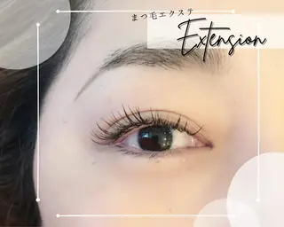 ミディアム カラー パーマ ヘアアレンジ メンズ キッズ ネイル マツエク・マツパ アイブロウ brille ~eyelash~のマツエク・マツパデザイン