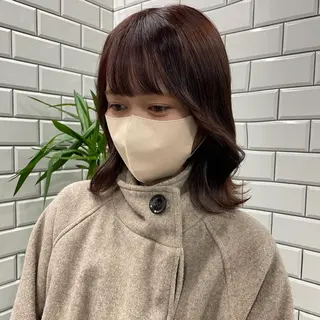 ミディアム オオカワユウキ 🎀newi池袋のヘアスタイル
