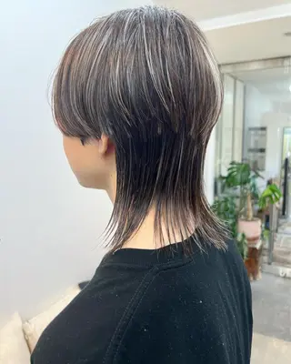 ミディアム カラー パーマ ヘアアレンジ メンズ 【池袋/スパイキー ショート】ⓝⓘⓜⓤのヘアスタイル