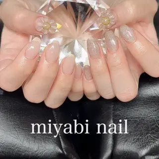 ネイル miyabi nail 桂川駅近くのネイルデザイン