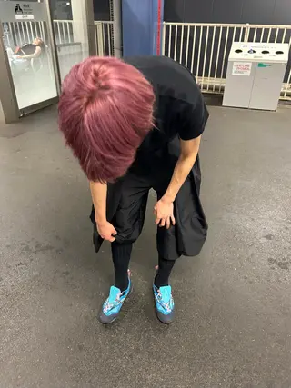 ショート カラー ヘアアレンジ メンズ ohasi yunaのヘアスタイル