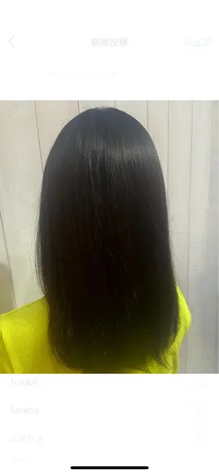 セミロング LIFE下通 Miyuuのヘアスタイル