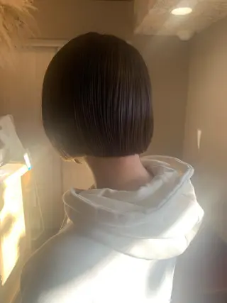 ミディアム ⭐️似合わせ⭐️ ほかぞの　りかのヘアスタイル