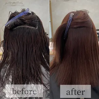 セミロング パーマ 高橋 芽衣のヘアスタイル