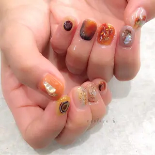 ネイル Yuriko Omi パラジェル/渋谷のネイルデザイン